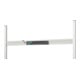 Rau Energielijst met montageschijf Serie E, B1200xD85xH80mm, RAL7035-1