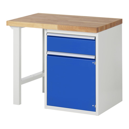 Rau Établi 7502A1, L1000xP700xH840mm, 1 tiroir TA, 1 porte