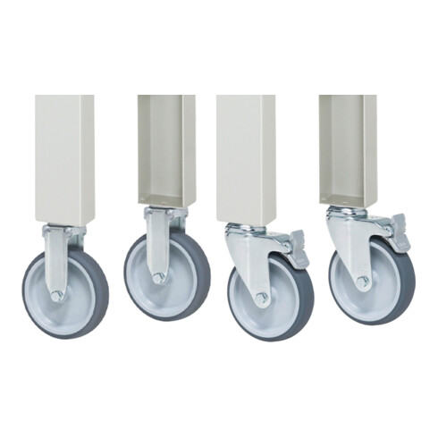 Rau Établi mobile réglable en hauteur 7000-1, L1500xP700xH950-1000mm