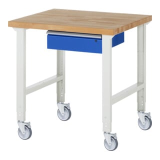 Rau Établi mobile réglable en hauteur 7001A1, L1000xP900xH950-1000mm