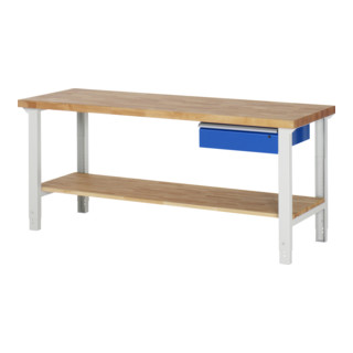 Rau Établi 7001A7, H790-1140mm, hauteur réglable, 1 tiroir-TA