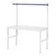 Rau Étagère Basique, L1800xP500xH650-1000/H2040mm, Plaque Mélaminée 22mm-4