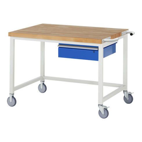 Rau Fahrbare Werkbank 8001, T900xH880mm, 1x Schublade-TA