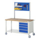 Rau Fahrbare Werkbank 8157, B1500xT900xH880mm, 3x Schublade-TA-4