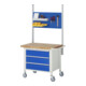 Rau Fahrbare Werkbank 8262, B1000xT700xH880mm, 4x Schublade-TA
