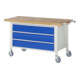 Rau Fahrbare Werkbank 8357, T700xH880mm, 3x Schublade-TA-1