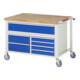 Rau Fahrbare Werkbank 8921, H880mm, 7x Schublade-TA-1