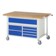 Rau Fahrbare Werkbank 8921, H880mm, 7x Schublade-TA