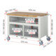 Rau Fahrbare Werkbank 8922, T900xH880mm, 5x Schublade-TA, 1x Tür-5