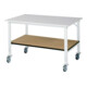 Rau Fahrbarer Arbeitstisch (HV) Tom KM-01, B1500xT1000xH910-1230mm, M-Platte-22mm-1