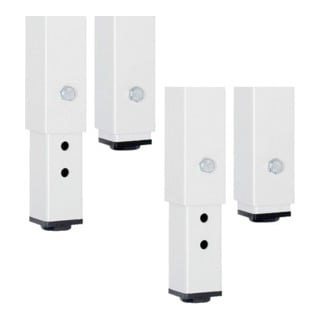 Rau Höhenverstellsatz/Höheneinstellsatz, Verstellbereich+300mm 4 Stück