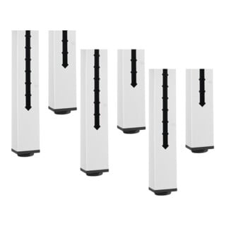 Rau Höhenverstellsatz/Höheneinstellsatz, Verstellbereich+300mm 6 Stück