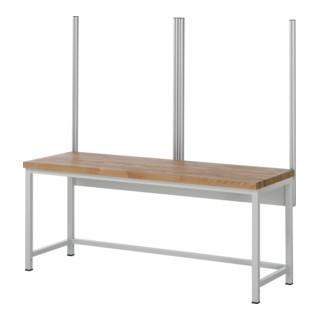 Rau Kit de fixation pour établi Largeur du système