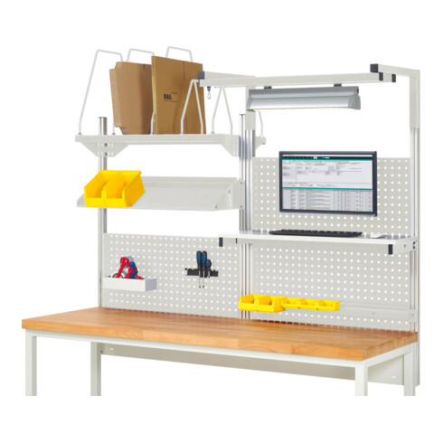 Rau Kit de fixation pour établi Largeur du système 1000+1000mm