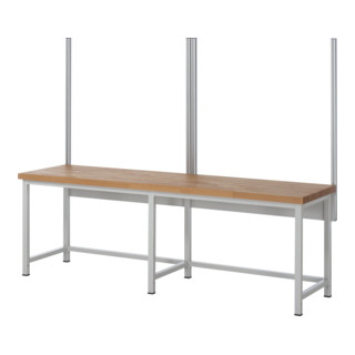 Rau Kit de fixation pour établi Largeur du système