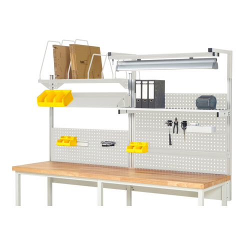 Rau Kit de fixation pour établi Largeur du système 1250+1250mm