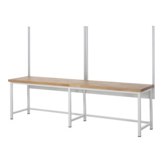 Rau Kit de fixation pour établi Largeur du système