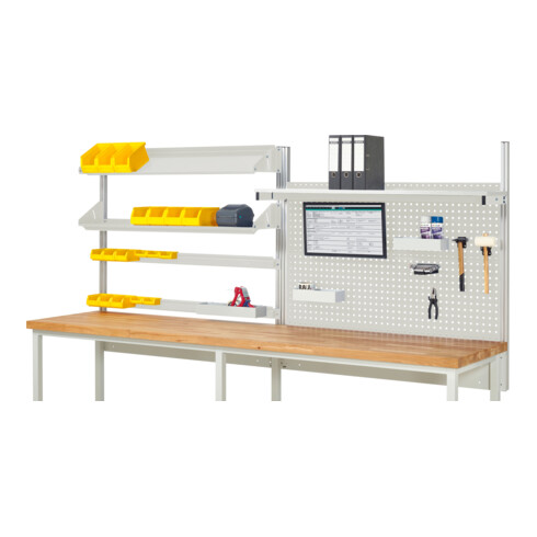 Rau Kit de fixation pour établi Largeur du système 1500+1500mm