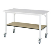 Rau Mobiele Werktafel (HV) Tom KM-01, B1500xD800xH910-1230mm, M-Plaat-22mm