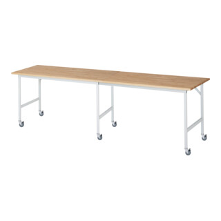 Rau Mobiele Werktafel Jerry (6 LR), B3000xD800xH900mm, B-Platte-25mm