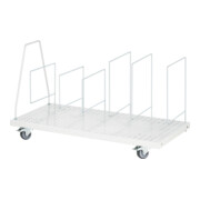 Rau Scaffale per cartoni, mobile, L1500(1415)xP650xA615mm, RAL7035-3