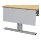 Rau Scherblende, für Arbeitsplatztiefe 800mm-1