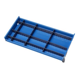 Rau Schubladen-Einteilungs-Set BxTxH 70x280x40/65 3 + 3 Rasterleisten