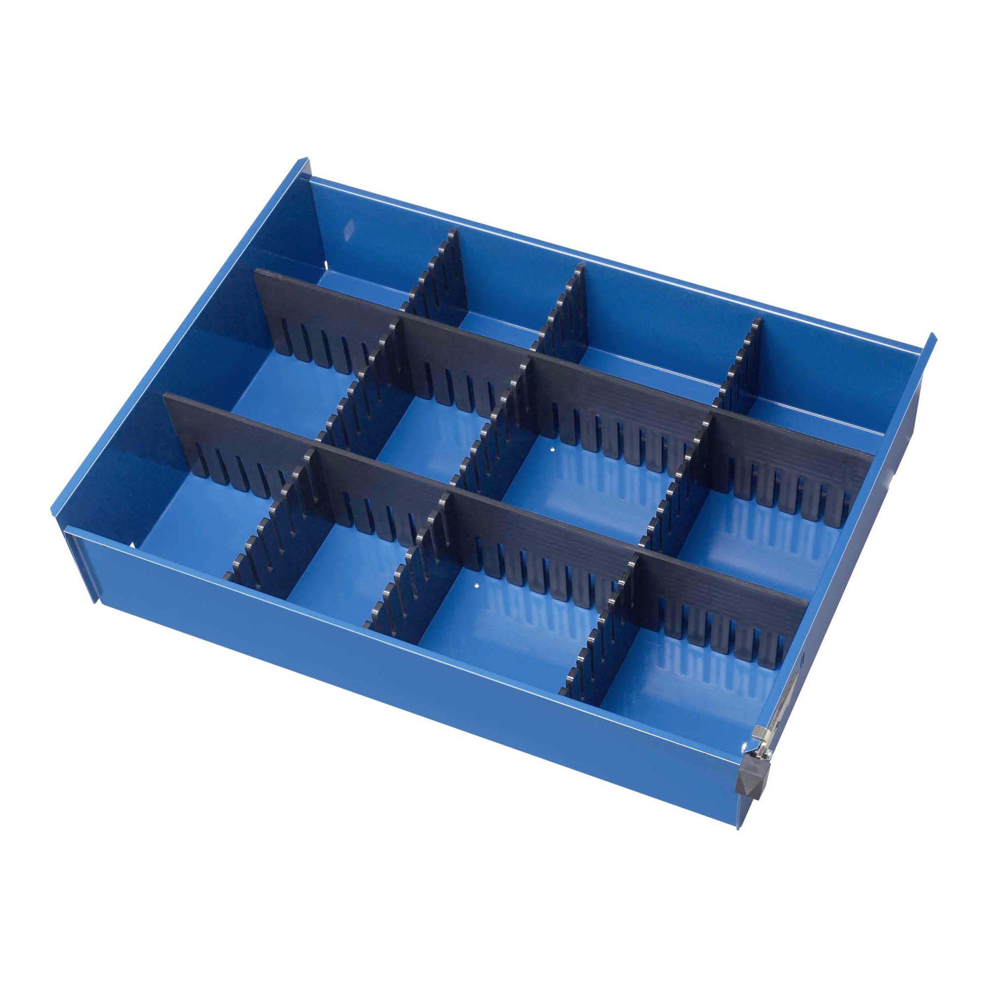 Rau Schubladen-Einteilungs-Set BxTxH 70x430x105/130 3 + 2 Rasterleisten