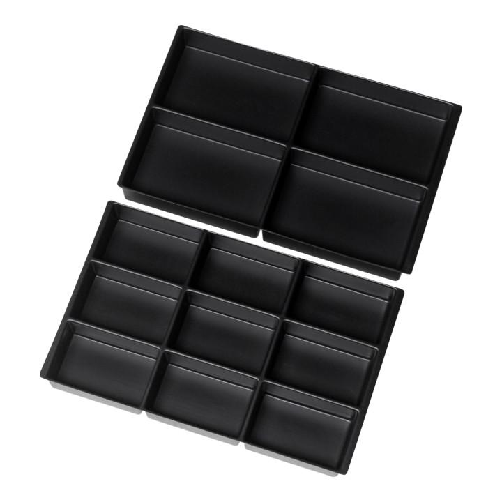Rau Schubladen-Einteilungs-Set Schublade-E H 60-360mm 2 Materialschalen