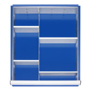 Rau Schubladen-Einteilungs-Set Schublade-L H 180-360mm 1 Trenn + 4 Steckwände