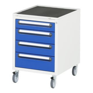 Rau Schubladenschrank E-3-4-mobil BxTxH 490x600x690mm