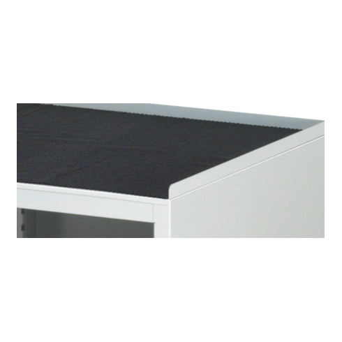 Rau Schubladenschrank m. Anti-Rutsch-Matte 5 Schubl.-L 3x150 2x240mm