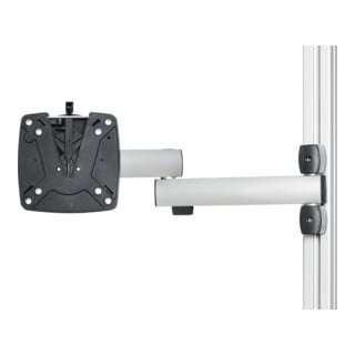 Rau Schwenkarm für Flachbildschirm mit 3 Gelenke, Reichweite 450 mm
