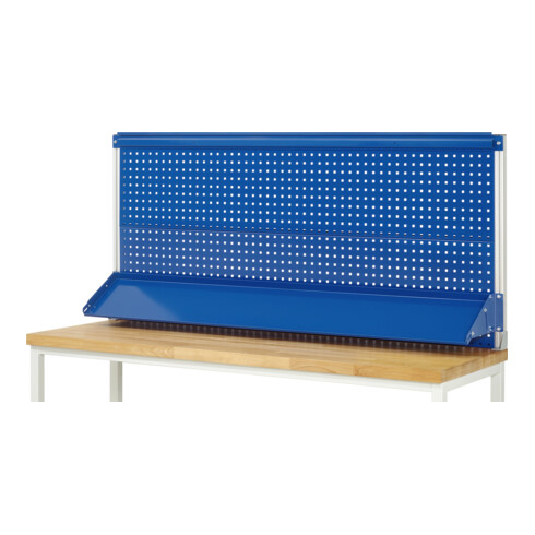 Rau sovrastruttura del sistema per montaggio su piano di lavoro D350xH900mm, blu genziana