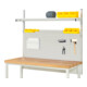 Rau System-Aufbau Komplettset 01, für Produktbreite 1500 mm, RAL7035/RAL7035-1