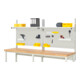Rau System-Aufbau Komplettset 01, für Produktbreite 2500 mm, RAL7035/RAL7035-1