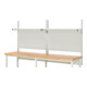 Rau System-Aufbau Komplettset 01, für Produktbreite 2500 mm, RAL7035/RAL7035-3
