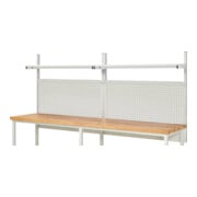 Rau System-Aufbau Komplettset 01, für Produktbreite 3000 mm, RAL7035/RAL7035-3