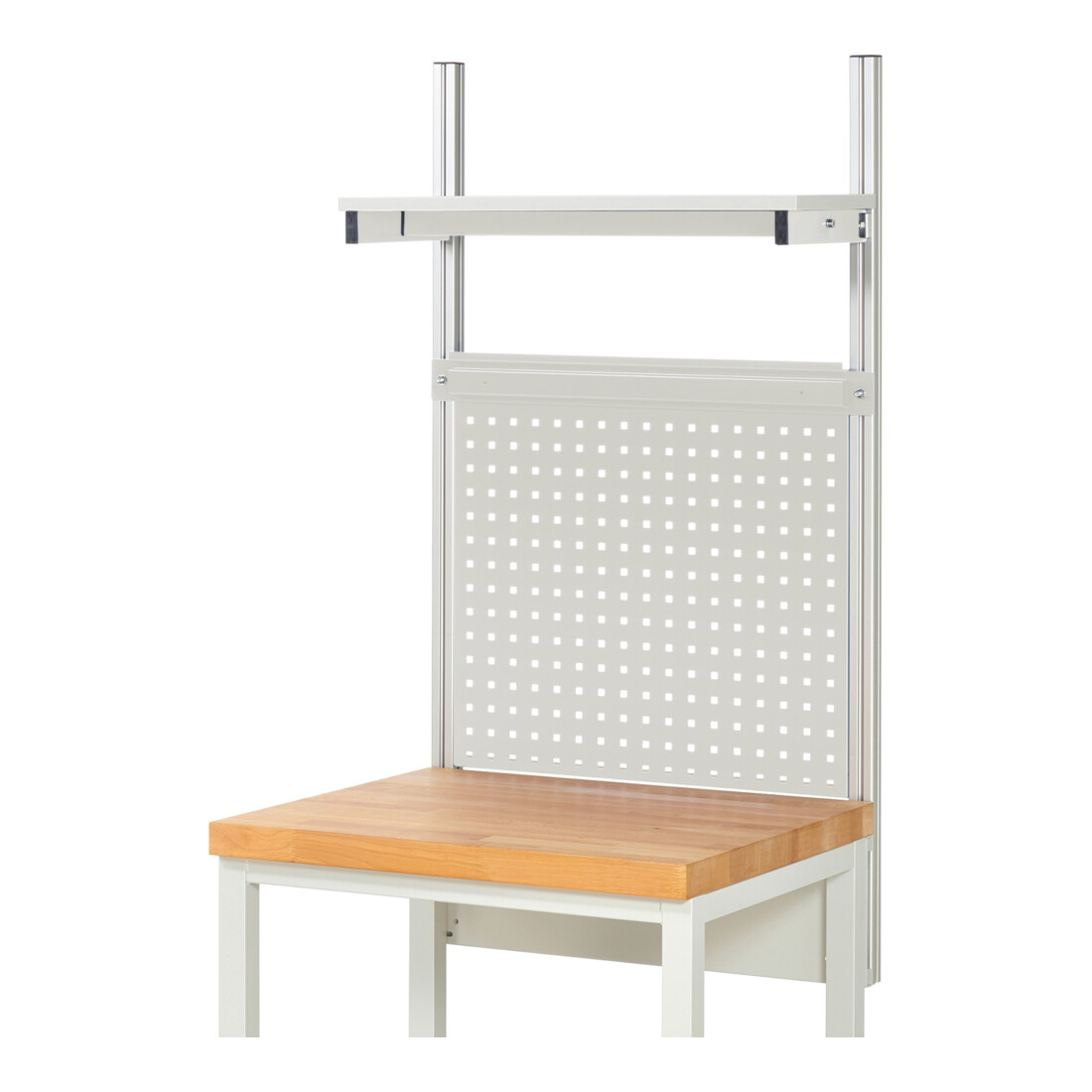 Rau System-Aufbau Komplettset 01, für Produktbreite 750 mm, RAL7035/RAL7035