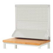 Rau System-Aufbau (Komplettset-02 B1000 mm), zur Montage auf Arbeitsplatte, RAL7035-3