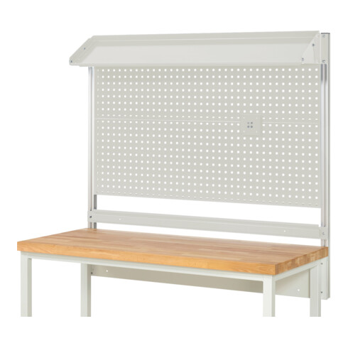Rau System-Aufbau Komplettset 02, für Produktbreite 1500 mm, RAL7035/RAL7035