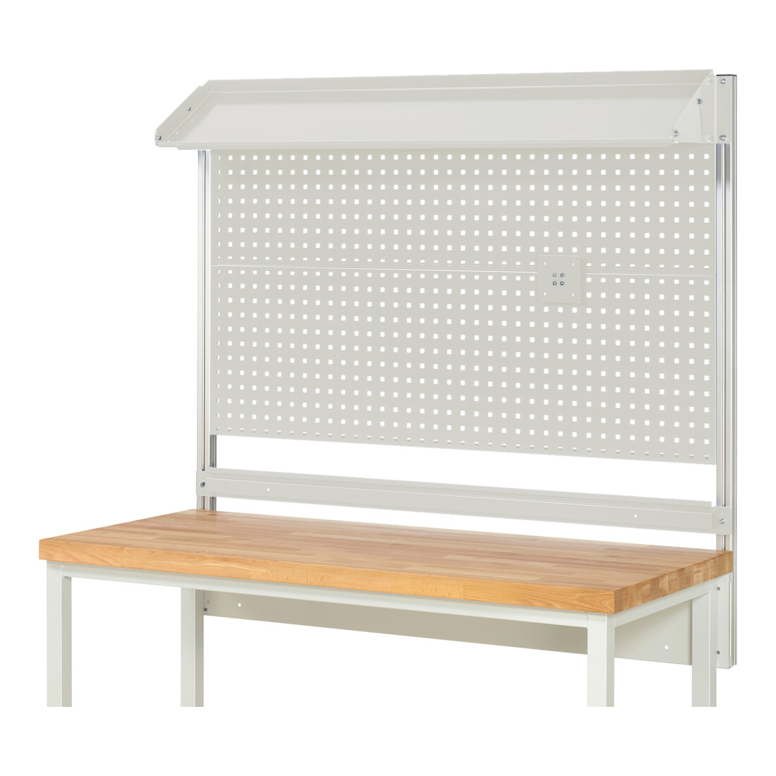 Rau System-Aufbau Komplettset 02, für Produktbreite 1500 mm, RAL7035/RAL7035