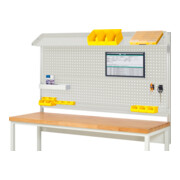 Rau System-Aufbau Komplettset 02, für Produktbreite 2000 mm, RAL7035/RAL7035