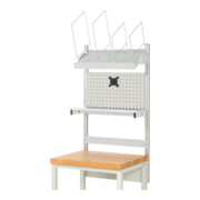 Rau System-Aufbau Komplettset 03, für Produktbreite 750 mm, RAL7035/RAL7035-3