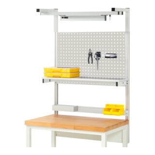 Rau System-Aufbau Komplettset 04, für Produktbreite 1000 mm, RAL7035/RAL7035