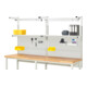 Rau System-Aufbau Komplettset 04, für Produktbreite 2500 mm, RAL7035/RAL7035-1
