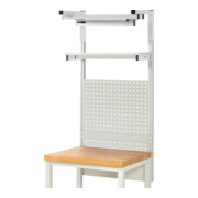 Rau System-Aufbau Komplettset 04, für Produktbreite 750 mm, RAL7035/RAL7035-3