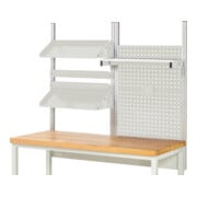 Rau System-Aufbau Komplettset 05, für Produktbreite 1500 mm, RAL7035/RAL7035-3
