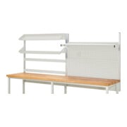 Rau System-Aufbau Komplettset 05, für Produktbreite 3000 mm, RAL7035/RAL7035-3
