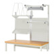 Rau System-Aufbau Komplettset 06, für Produktbreite 1500 mm, RAL7035/RAL7035-3